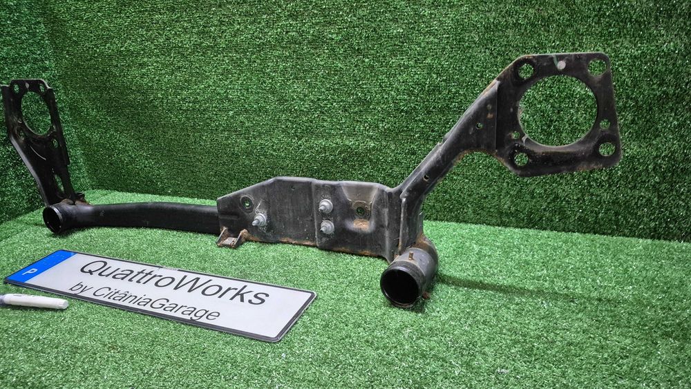 Travessa Inferior Frente Original Audi A4 B6 B7 8E 1.8T 1.9 TDI Tubo intercooler excelente estado