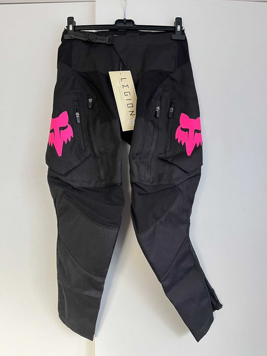 Strój FOX Legion (Black Pink Różowy)(cross,quad,enduro,mtb,dh) Damski