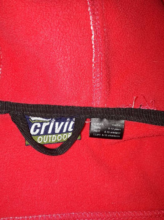 Kurtka jesienna/wiosenna softshell Crivit rozmiar 134/140