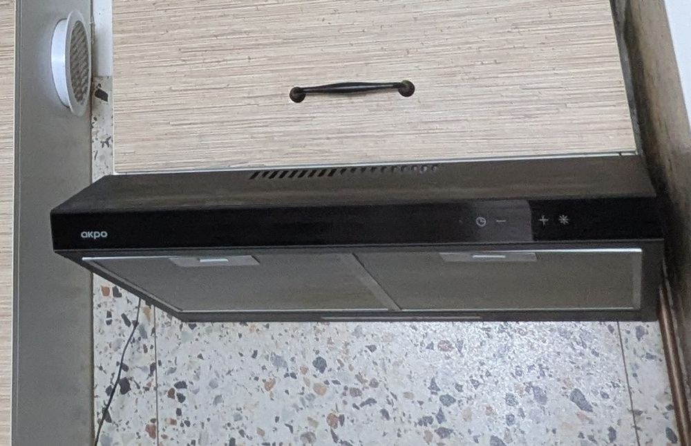 Okap AKPO WK-9 K glass 60 Czarny/czarne szkło 286.2m3/h 70dB klasa C