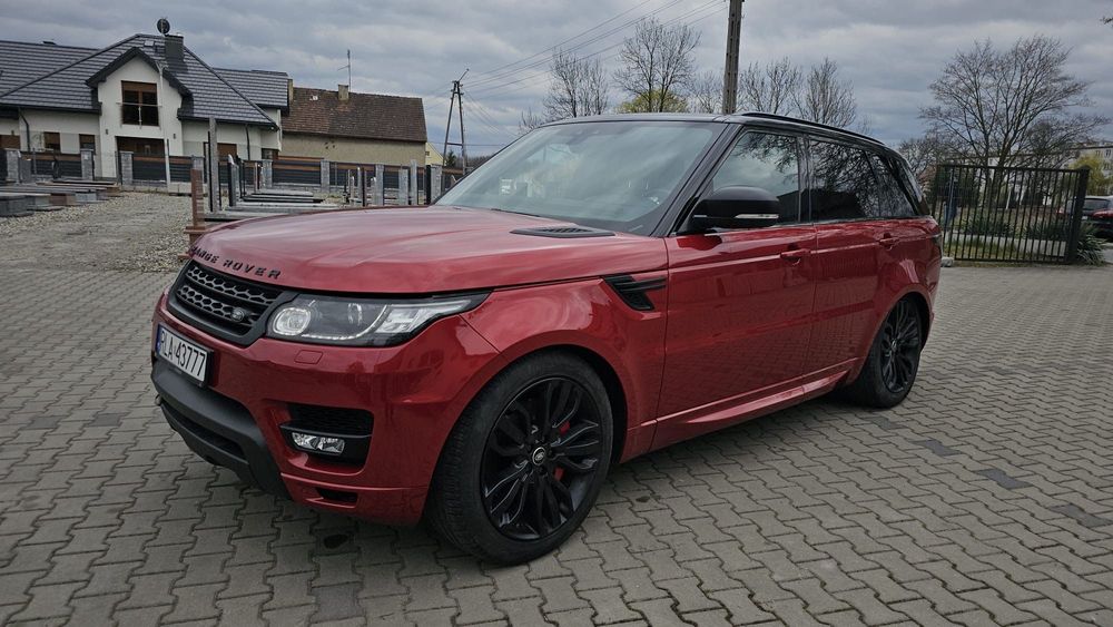 Land Rover Range Rover Sport SALON POLSKA 3.0 diesel 4X4 bardzo mało uszkodzony SUPER OKAZJA