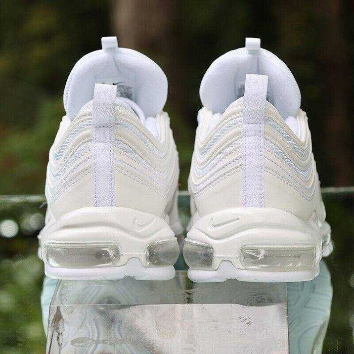 БЕЗ ПЕРЕДОПЛАТИ)Nike Air Max 97 Triple White найк аір макс 97 білі