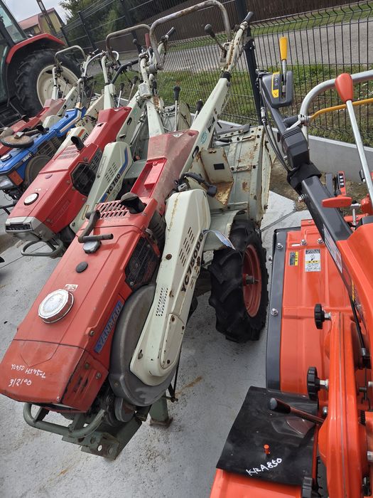 Traktorek jednoosiowy dzik Yanmar YC60 glebogryzarka diesel