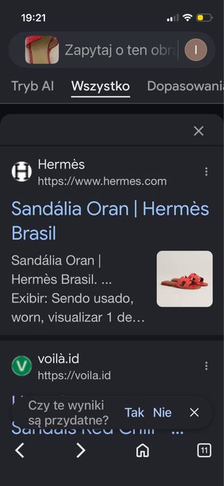 Hermes klapki orin 36