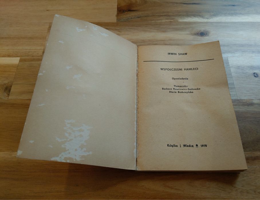 Współcześni Hamleci Irwin Shaw