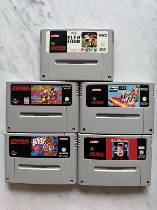 Jogos SNES Super Nintendo