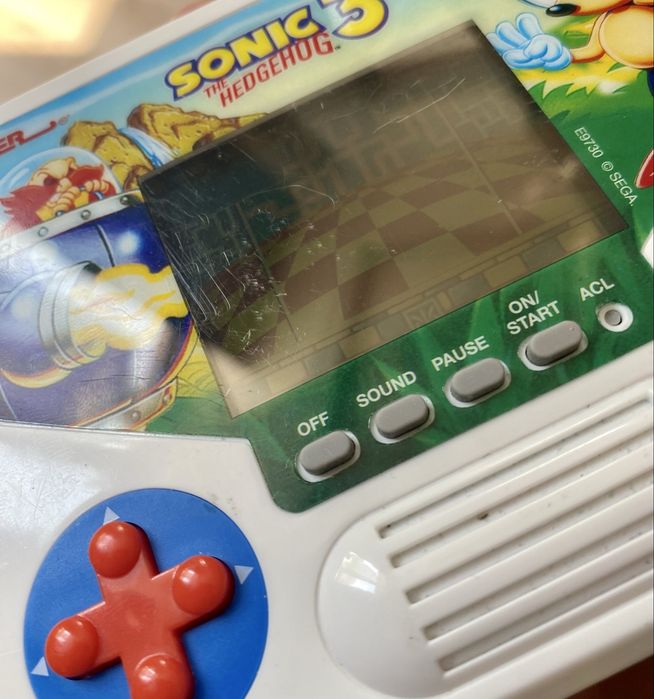 Іграшка Sonic 3 Tiger electronics (Сонік Сега Sega типу Nintendo)