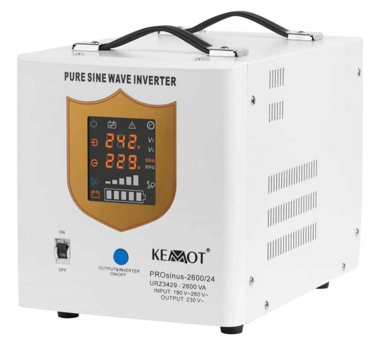 Гібридний ДБЖ/інвертор Kemot PROsinus-2000 1200W URZ3407 дбж