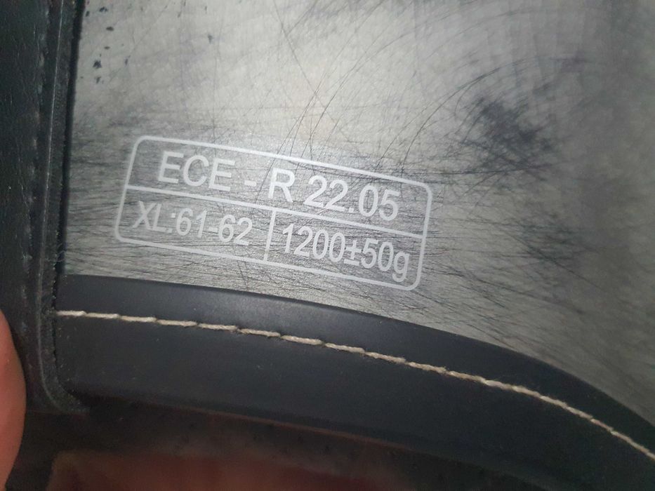 Capacete mota retro Origine Deus tamanho XL