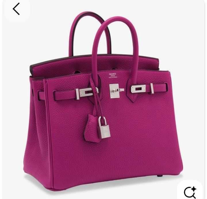Оригінал Біркін Birkin Hermes Purple
