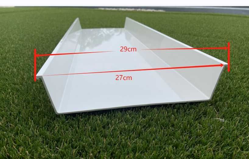 Bandeja / Canal em PVC 3mm (2,10m) – Nova para sementeira ou porta-alvéolos