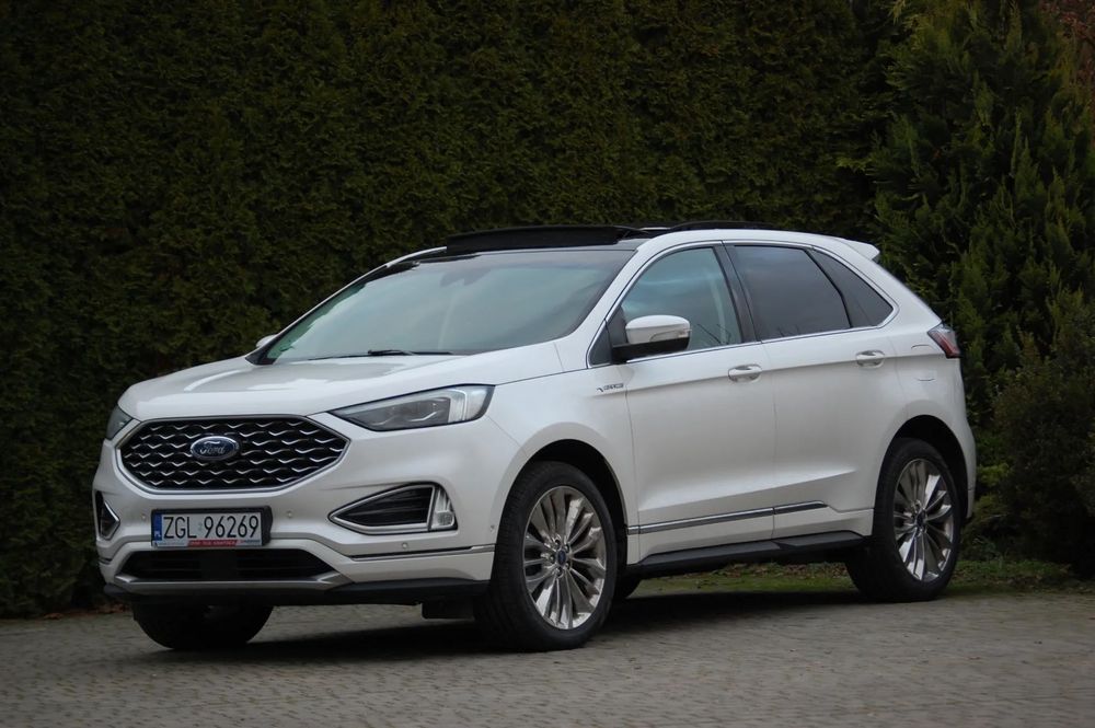 Ford Edge Vignale Panorama Lift 4x4 Wentylowane i El. Fotele Full Bezwypadkowy