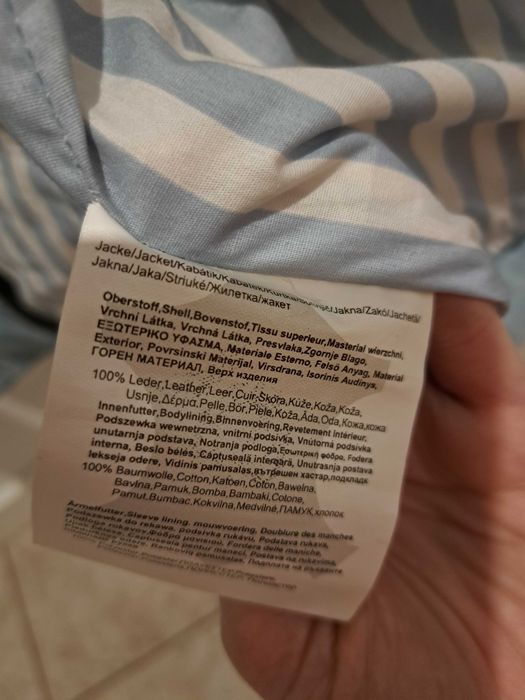 Kurtka skórzana ramoneska Gipsy rozmiar M