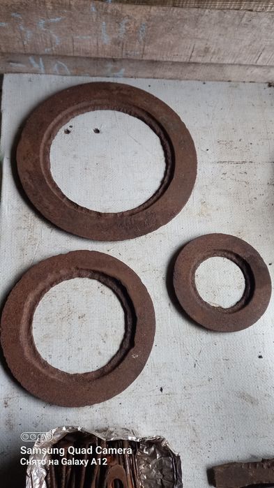 Кольца на плиту.