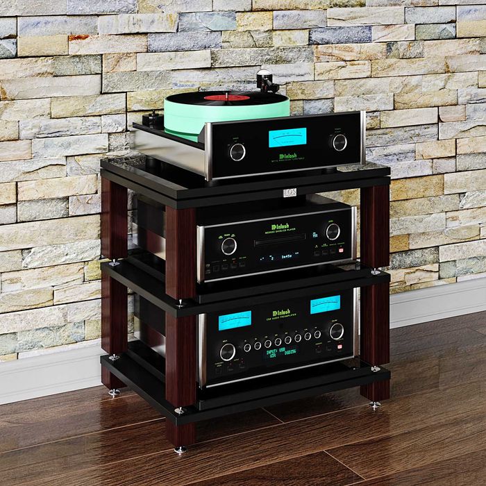 Stolik audio, szafka hi-fi pod TV na płyty winylowe, Rabaty