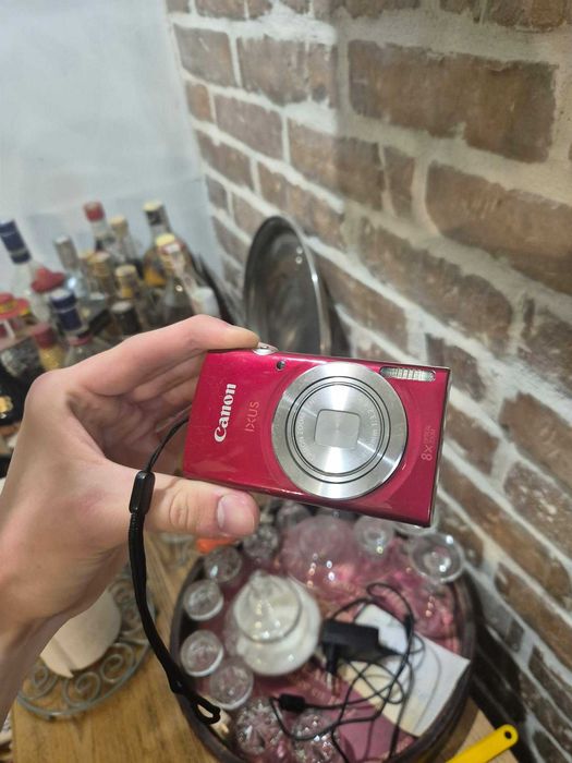 Canon IXUS 175 HS + bateria + ładowarka | w pełni sprawny | bardzo dobry stan