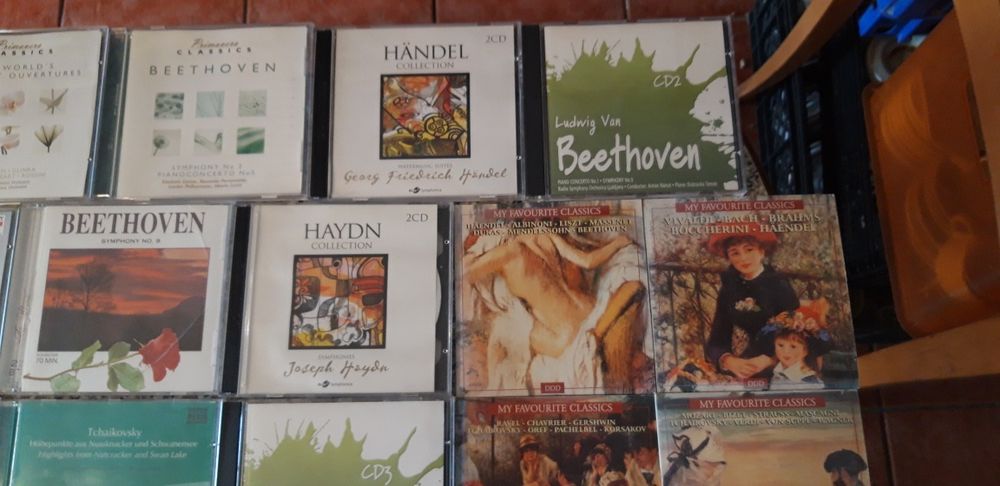 Conjunto de 55 Cd's de Música Clássica