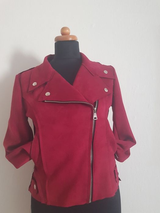 Kurtka ramoneska damska marki Moda Bella rozmiar XS/S/M.