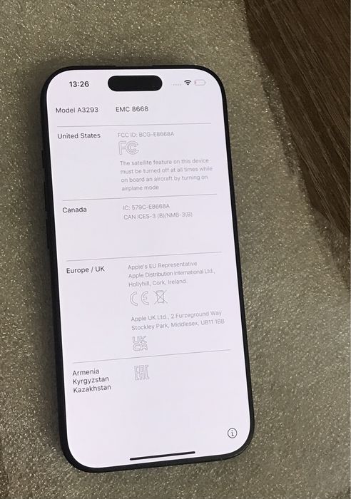 Iphone 16 pro физ сим