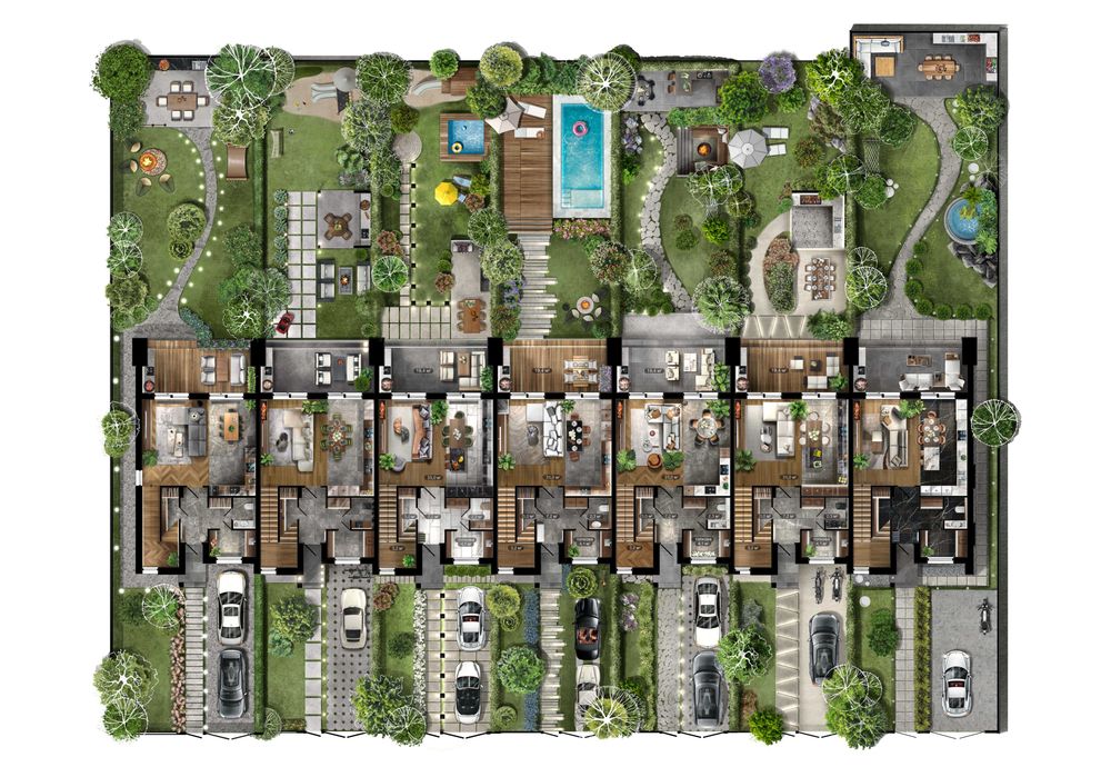 Продаж Таунхаусів FAMILY PARK RESIDENCE BC, новобудова (1) Біла Церква