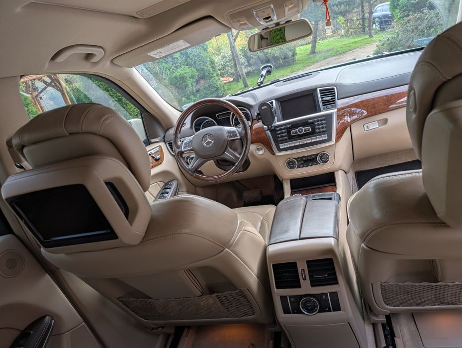 Biały Mercedes AMG GL550 V8 500KM, 4x4 AirMatic, doinwestowany! ZAMIANA