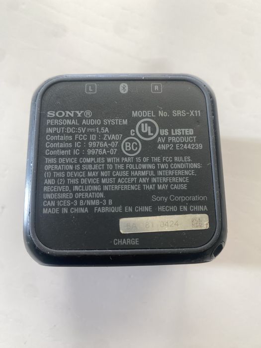 Портативна блютуз Колонка Sony SRS-X11