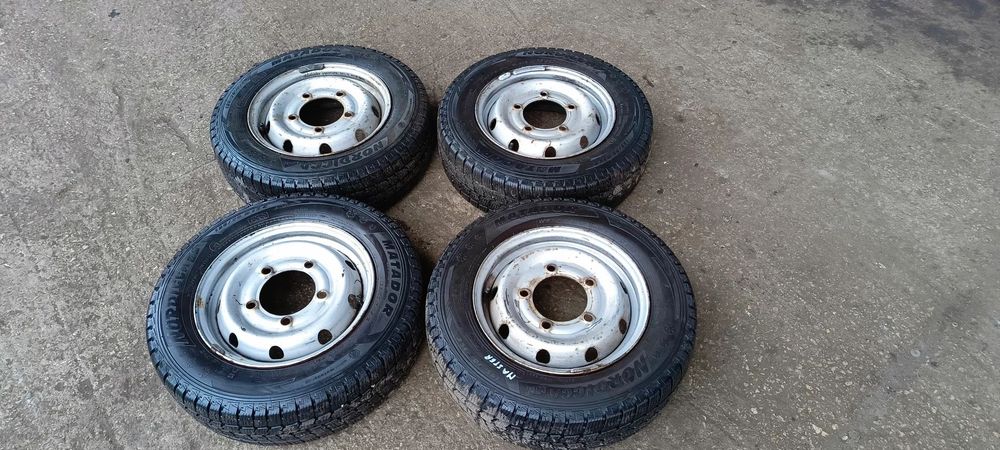 KOLA ZIMOWE 15 FELGI 5X170 OPONY 195/70 R15C MASTER MOVANO INTERSTAR 98-03