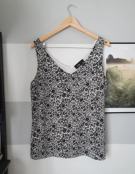 Koszulka top łączka C&A rozm. 42