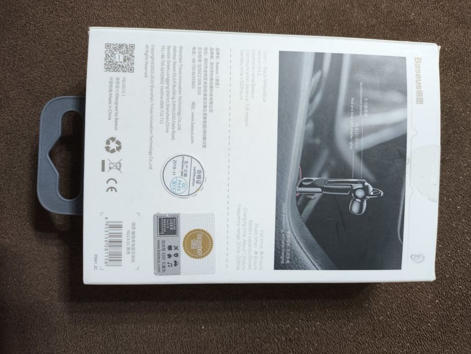 Słuchawka bezprzewodowa Baseus Earphone