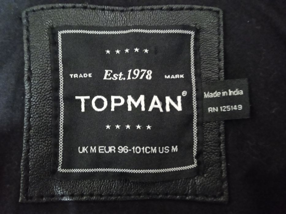 Продам шкіряну куртку Topman