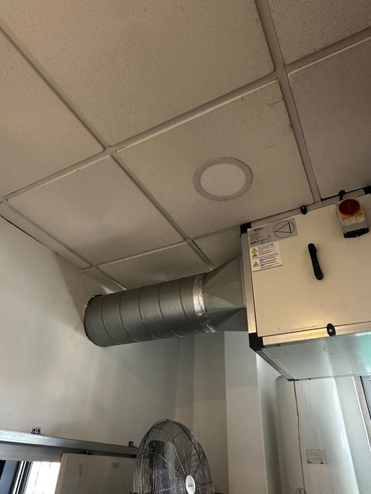 Extrator de Fumo Eletro estático carvão ativado Exaustor