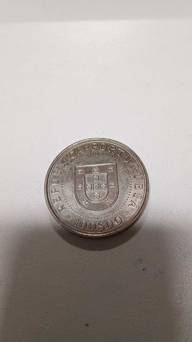 Moeda comemorativa 100 00 escudos restauraçao da independencia