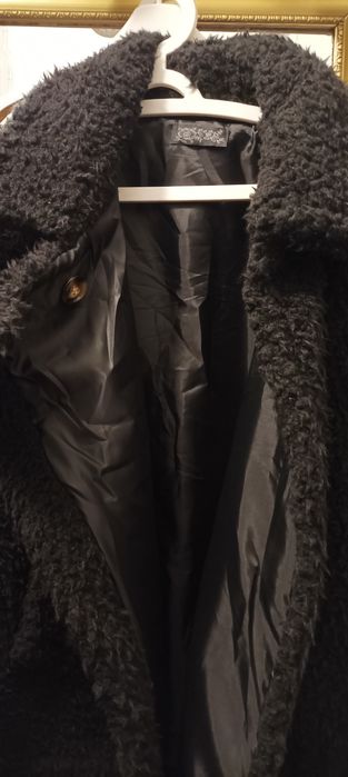 Ponczo, narzutka z futerka