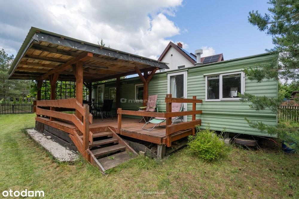Bungalow w okolicy jeziora Wałpusz.