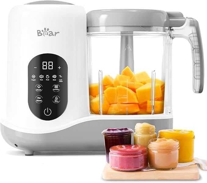 Robot Kuchenny dla Niemowląt Gotowanie z Blenderem Samoczyszczący