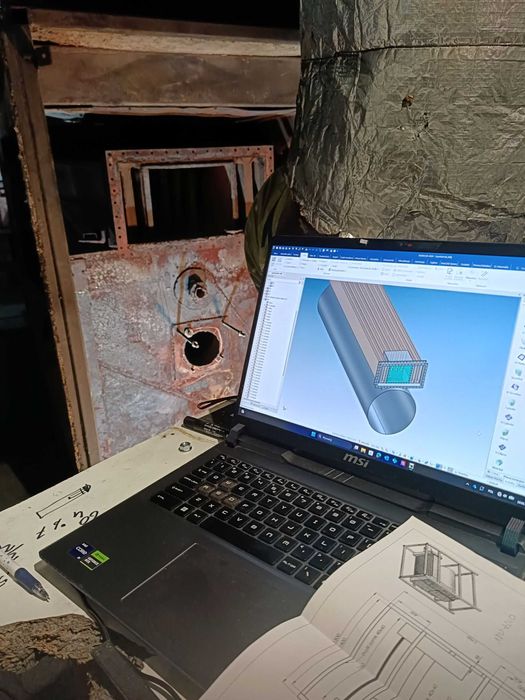 Laserowe cięcie blach profili gięcie skanowanie projektowanie render