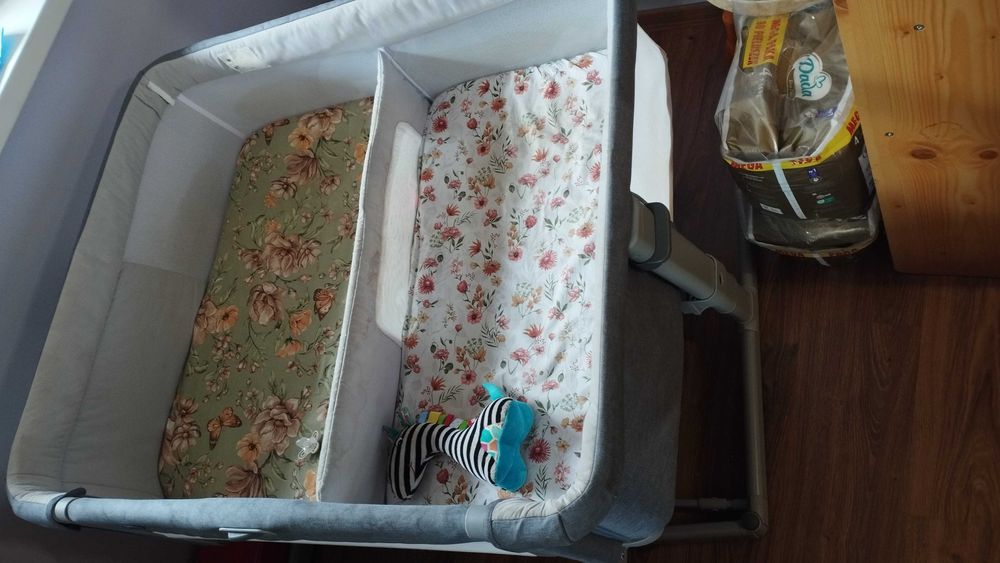 Chicco next2me twins łóżeczko dostawne dla bliźniąt