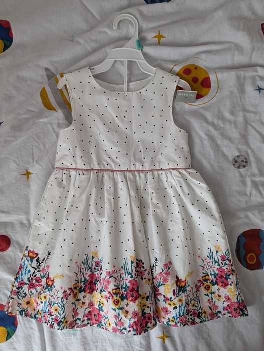 Nowa sukienka dziecięca dla dziewczynki Primark 9-12 miesięcy, 80 cm