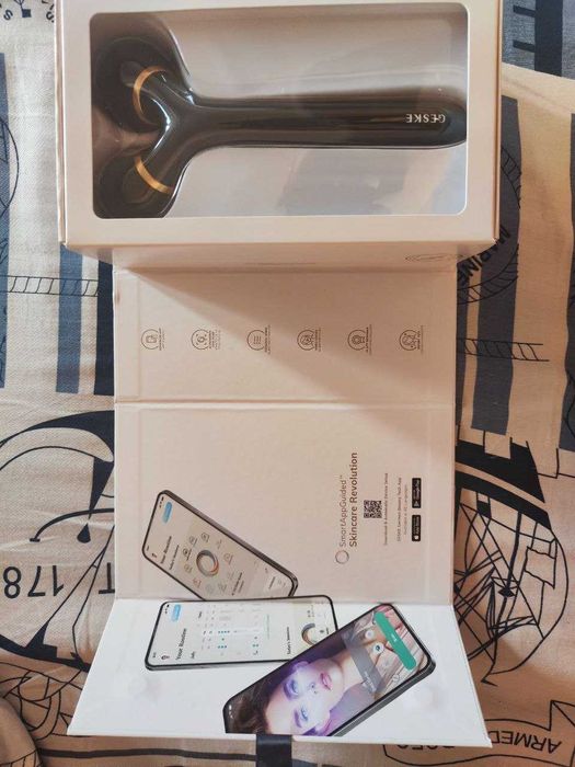 Електронний ролик для обличчя та тіла GESKE Sonic Facial & Body Roller