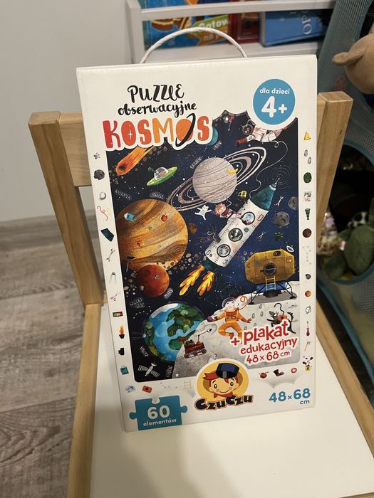 Puzzle obserwacyjne KOSMOS CzuCzu 60 elementow 4+ czuczu