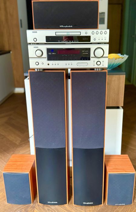 Kino domowe Denon z glosnikami