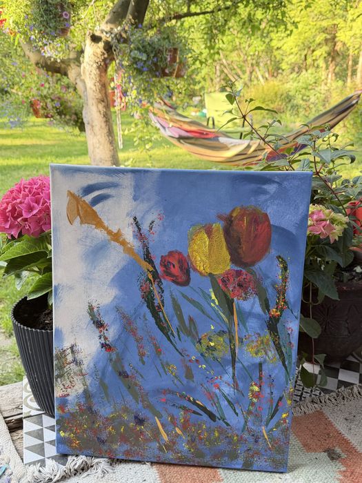Obraz ręcznie malowany akryl 40x50