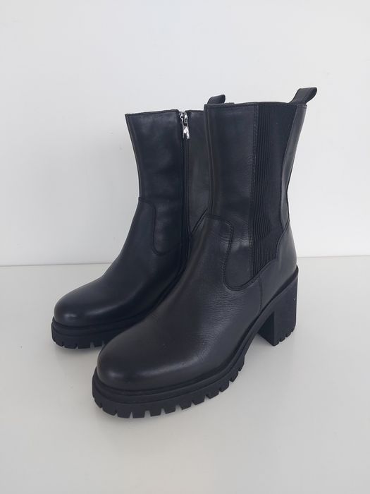 Buty botki skórzane Lasocki rozmiar 37