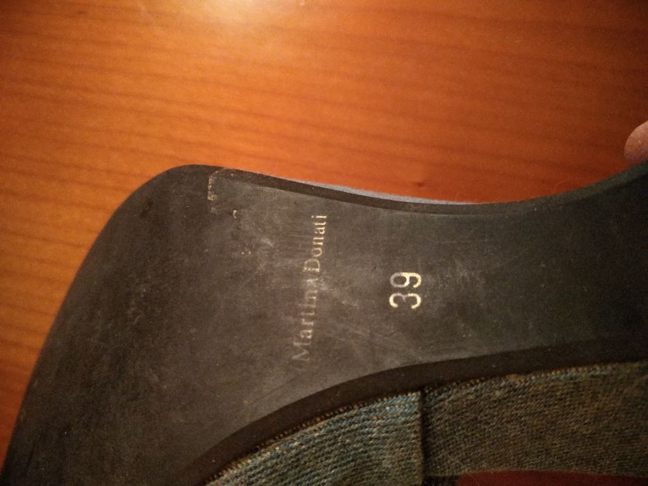 Джинсові шльопанці, босоніжки