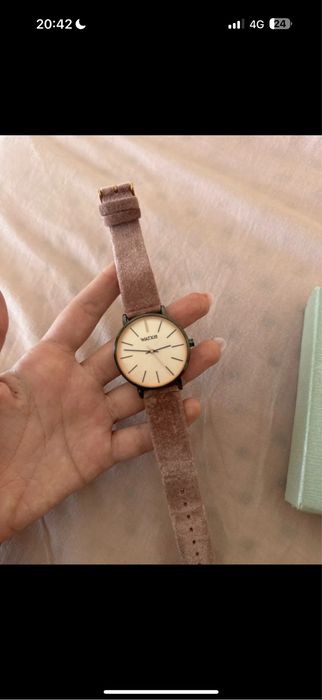 relogio watch com duas braceletes