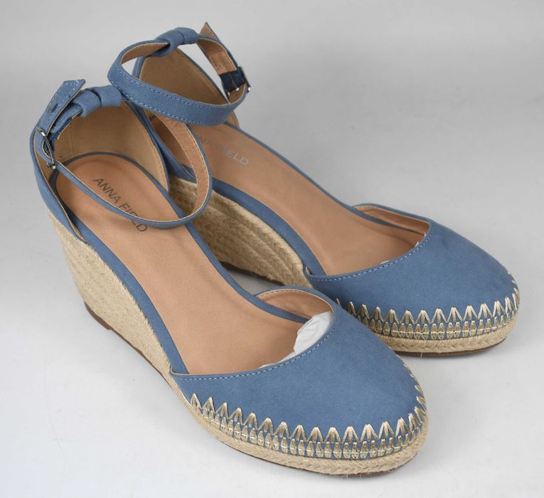 Nowe espadryle na koturnie Anna Field roz. 38