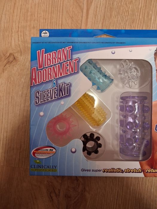 Zestaw nakładek masujących ciało