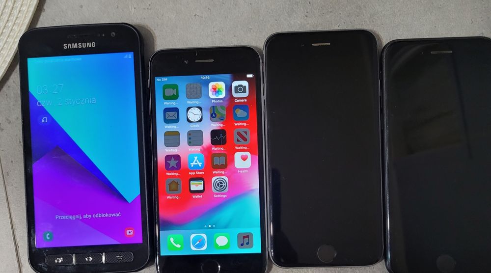 Smarttfony aple iPhone'a 7,6,6,7 i samsung  galaxy Xcover