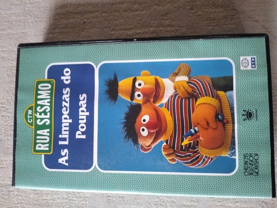 Video VHS para criança.