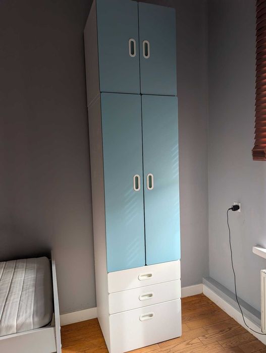IKEA STUVA szafa dziecięca z nadstawką i szufladami – stan dobry